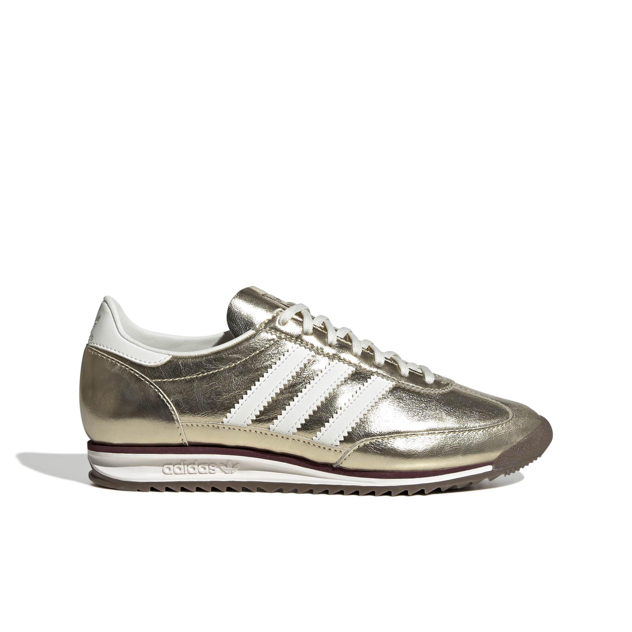 adidas Originals SL 72 OG "Gold Metallic/Off White/Shadow Red" Women's Shoe - GOLD/OFF WHITE/RED
